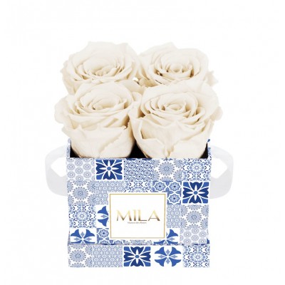Produit Mila-Roses-01283 Mila Limited Edition Zellige Mini - White Cream
