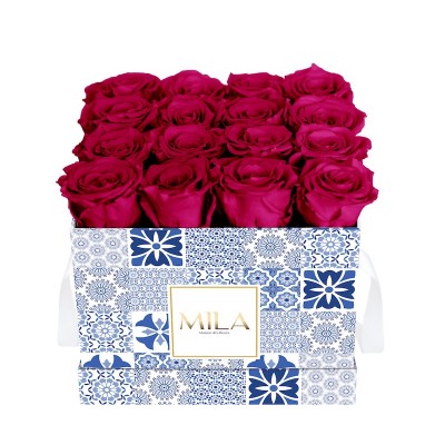 Produit Mila-Roses-01287 Mila Limited Edition Zellige Medium - Fuchsia