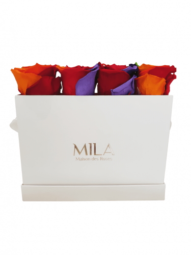 Produit Mila-Roses-01352 Mila Classic Mini Table White - Rainbow