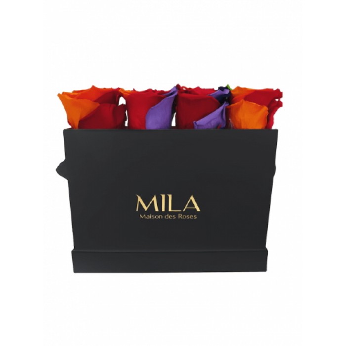 Mila Classic Mini Table Black - Rainbow