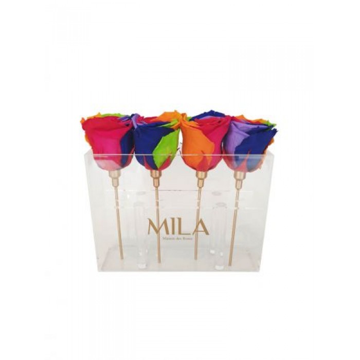 Mila Acrylic Mini Table - Rainbow