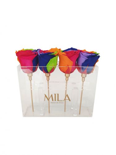 Produit Mila-Roses-01364 Mila Acrylic Mini Table - Rainbow