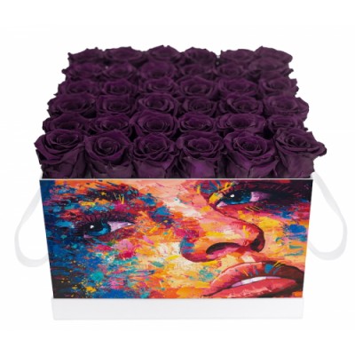 Produit Mila-Roses-01472 Mila Limited Edition Terrin - Velvet purple