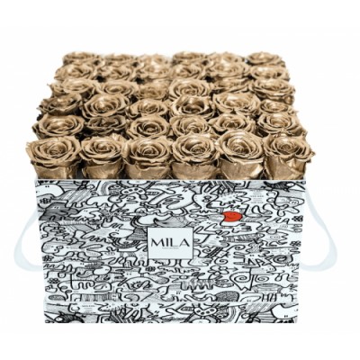 Produit Mila-Roses-01509 Mila Limited Edition Cochain - Metallic Gold