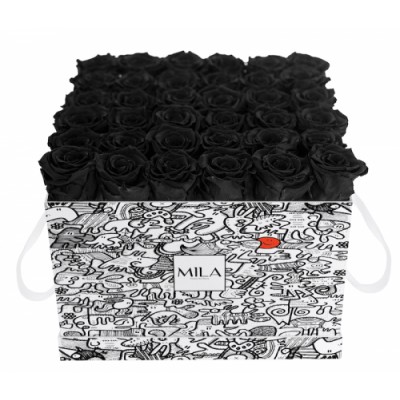 Produit Mila-Roses-01517 Mila Limited Edition Cochain - Black Velvet