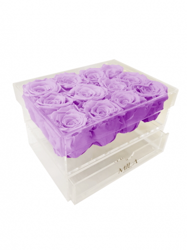 Produit Mila-Roses-01529 Mila Acrylic Medium Bijou - Lavender