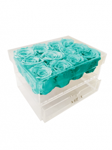 Produit Mila-Roses-01531 Mila Acrylic Medium Bijou - Aquamarine
