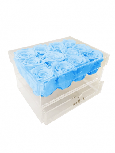 Produit Mila-Roses-01532 Mila Acrylic Medium Bijou - Baby blue