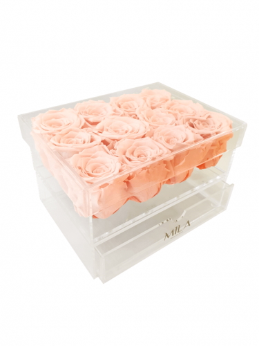 Produit Mila-Roses-01541 Mila Acrylic Medium Bijou - Pure Peach