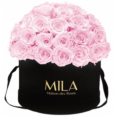 Produit Mila-Roses-01596 Mila Classique Large Dome Black - Pink Blush