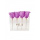 Mila Acrylic Mini Table - Mauve