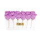 Mila Acrylic Table - Mauve