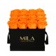 Mila Classic Medium Black - Orange Bloom