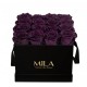 Mila Classic Medium Black - Velvet purple