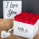 Mila Classic Medium White - Rouge Amour