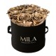 Mila Classic Small Black - Metallic Gold