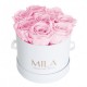Mila Classic Small White - Pink Blush
