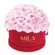 Mila Classique Large Dome Burgundy - Pink Blush