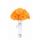 Mila Small Bridal Bouquet - Orange Bloom